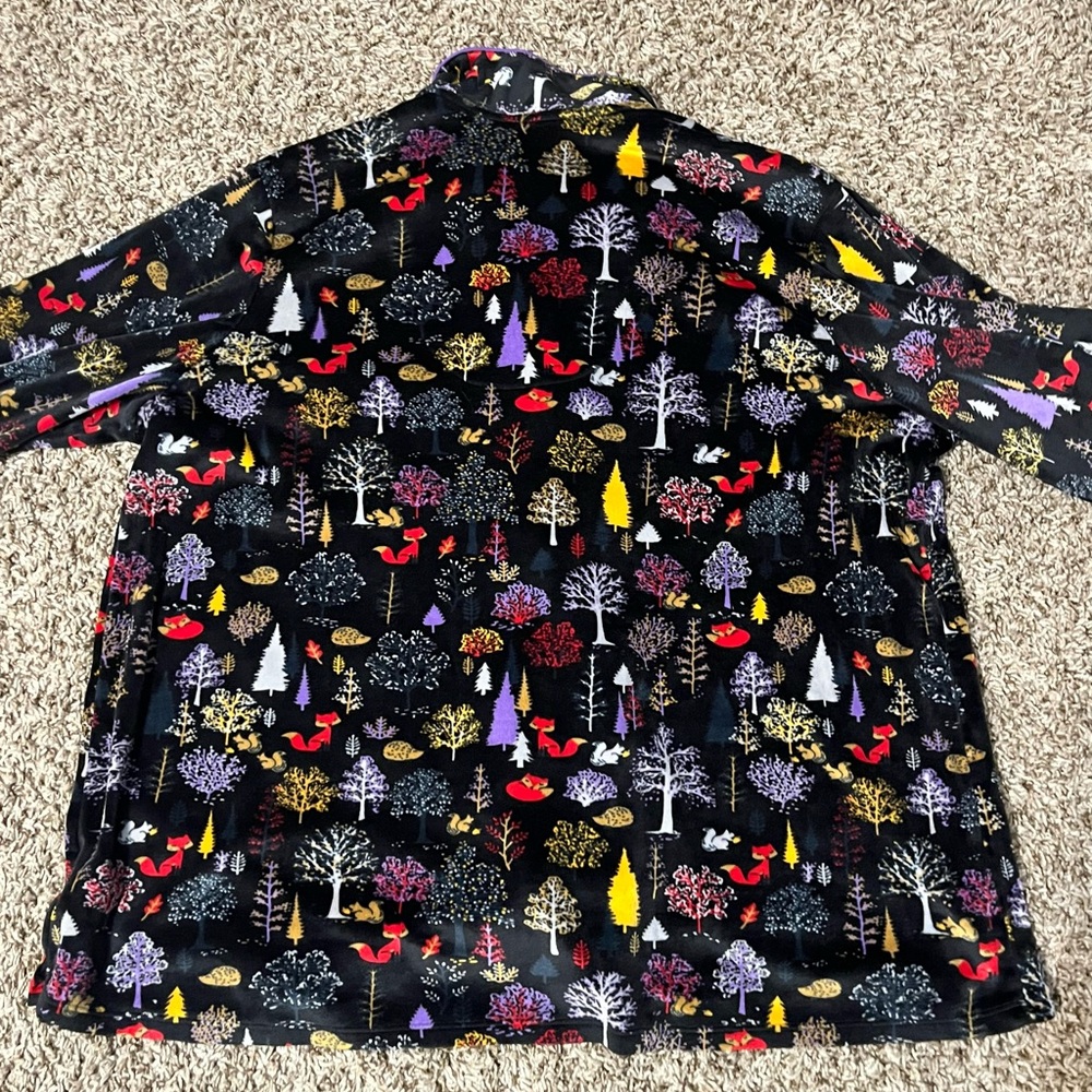 Secret Treasures Whimsical Woodland Pajama Set Size XL 16-18 - Picture 4 of 8